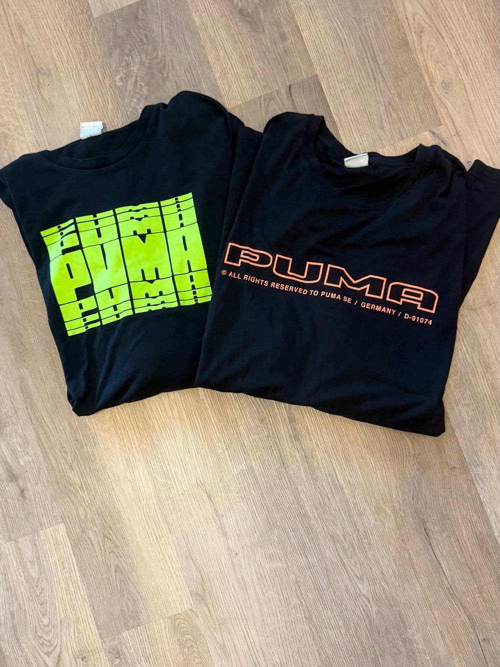 PUMA Men’s 3XL Graphic Shirt Lot 2 Y2K Streetwear Long Sleeve